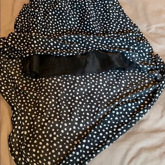 Ardene | Strapless flowy polka dots dress - Picture 6 of 6